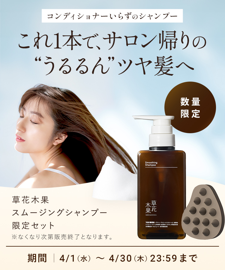 オールインワンシャンプー（スカルプブラシつき）