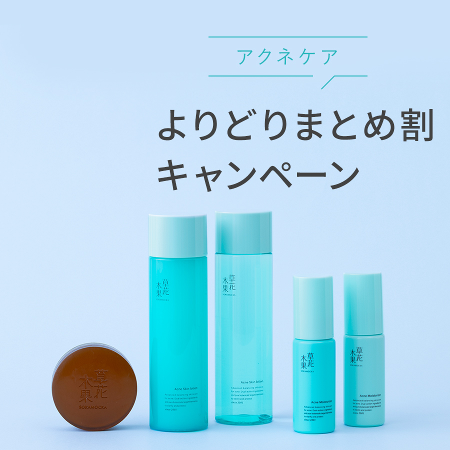 【8/2まで】3点で10%OFF、2点で5%OFF「アクネケアよりどりまとめ割キャンペーン」