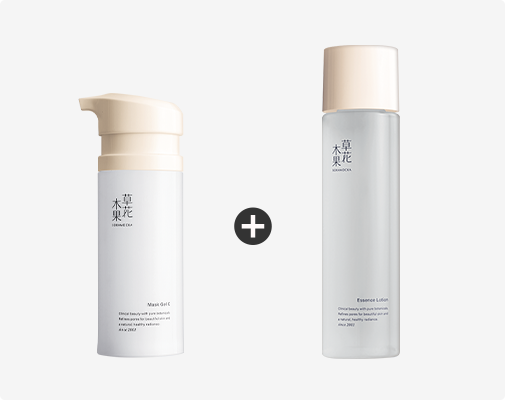 草花木果　マスクジェル（90g）草花木果 エッセンスローション（155mL）