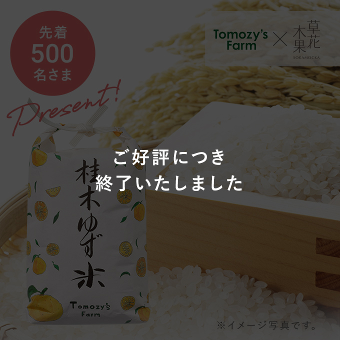 桂木ゆず米（500g）