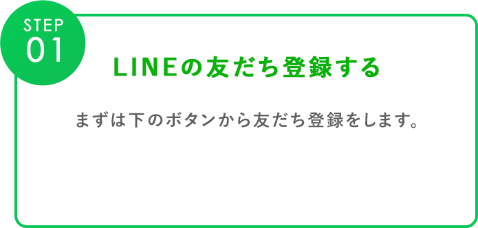 LINEの友だちを登録する